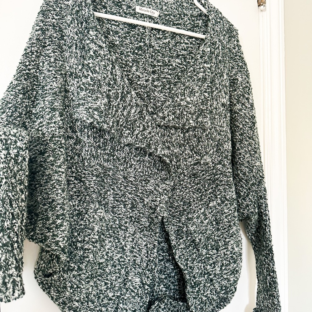 Slouchy Textured Sweater